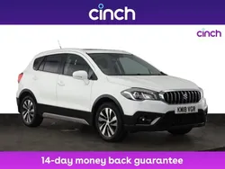 White Used 2018 Suzuki SX4 S-Cross SZ5 SUV | £10,999 (Fair price)