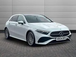 White Used 2024 Mercedes A180 AMG Line Premium Plus Hatchback | £26,550 (A bit pricey)