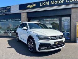 White Used 2017 VW Tiguan R-line SUV | £18,995 (Fair price)
