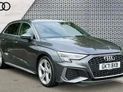 Grey Used 2021 Audi A3 S-Line Hatchback | £22,276 (Fair price)
