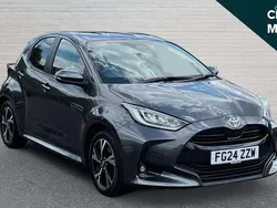 Grey Used 2024 Toyota Yaris Hybrid Design Hatchback | £18,090 (Fair price)