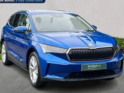 Blue Used 2024 Skoda Enyaq iV SUV | £30,854 (Fair price)