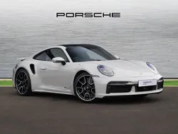 Grey Used 2022 Porsche 911 Turbo S Coupe | £152,900 (Fair price)