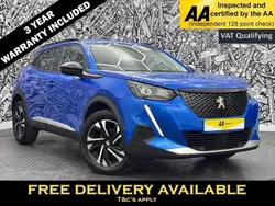 Blue Used 2022 Peugeot 2008 Allure Premium SUV | £14,295 (Good price)