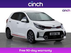 White Used 2021 Kia Picanto 4 Hatchback | £13,299 (Fair price)