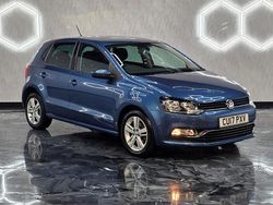 Blue Used 2017 VW Polo Edition Hatchback | £7,495 (Fair price)