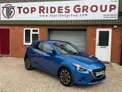 Blue Used 2015 Mazda 2 Inclusive Hatchback | £9,399 (A bit pricey)