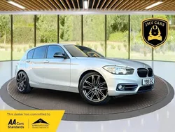 Silver Used 2018 BMW 118 Sport Line Hatchback | £12,475 (Fair price)