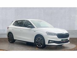 Moon white metallic Used 2025 Skoda Fabia Monte Carlo Hatchback | £21,900 (A bit pricey)