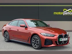 Orange Used 2024 BMW i4 M Sport Sedan | £33,250 (Good price)