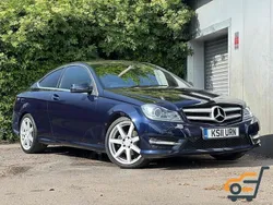 Blue Used 2011 Mercedes C180 Sport Edition Coupe | £5,200 (Good price)