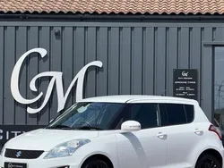 White Used 2013 Suzuki Swift SZ4 Hatchback | £6,690 (Fair price)