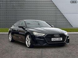 Black Used 2023 Audi A7 S-Line Hatchback | £32,699 (Good price)