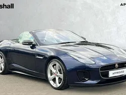 Blue Used 2019 Jaguar F-Type R-Dynamic Cabriolet | £35,995 (Good price)