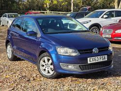 Blue Used 2013 VW Polo Edition Hatchback | £5,590 (Fair price)
