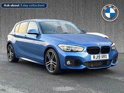 Blue Used 2019 BMW 118 M Sport Hatchback | £13,599 (Fair price)