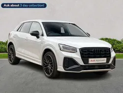 White Used 2024 Audi Q2 Black Edition SUV | £30,659 (Expensive)