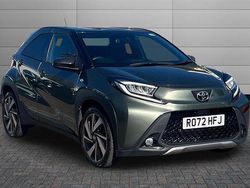 Cardamom green with black Used 2022 Toyota Aygo Hatchback | £15,495 (Fair price)