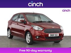 Red Used 2018 Ford Ka Plus Zetec Hatchback | £7,099 (Fair price)
