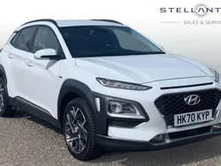 White Used 2020 Hyundai Kona Premium SE SUV | £16,661 (Fair price)