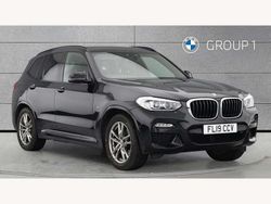 Black sapphire metallic paint Used 2019 BMW X3 M Sport SUV | £23,990 (Good price)