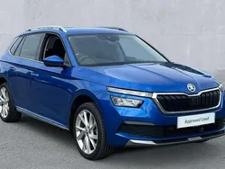 Blue Used 2024 Skoda Kamiq SE L Executive SUV | £19,780 (Fair price)