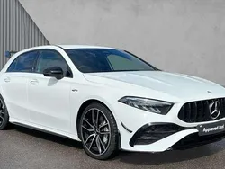 White Used 2025 Mercedes A35 AMG Edition Hatchback | £36,980 (A bit pricey)