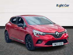 Flame red Used 2023 Renault Clio V Techno Hatchback | £14,999 (Fair price)