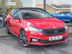 Velvet red metallic black magic pearl effect Used 2022 Skoda Fabia Monte Carlo Hatchback | £16,244 (Fair price)