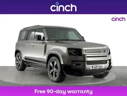 Silver Used 2021 Land Rover Defender HSE Dynamic SUV | £57,599 (Fair price)