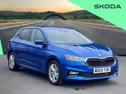 Blue New 2024 Skoda Fabia SE L Hatchback | £18,780 (Fair price)