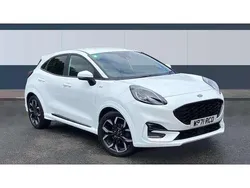 White Used 2021 Ford Puma ST-Line X Coupe | £15,261 (Fair price)
