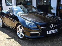 Black Used 2012 Mercedes SLK55 AMG AMG Cabriolet | £19,999