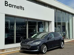 Blue Used 2020 Ford Focus Vignale Hatchback | £14,990 (Good price)