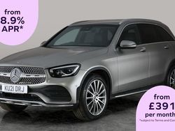 Silver Used 2021 Mercedes GLC220 AMG Line Premium Estate | £25,724 (Fair price)