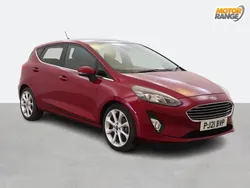 Red Used 2021 Ford Fiesta Titanium X Hatchback | £14,895 (Fair price)