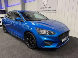 Blue Used 2021 Ford Focus ST-Line Hatchback | £12,749 (Fair price)