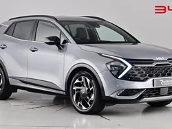 Bright silver Used 2024 Kia Sportage GT-Line SUV | £26,590 (Good price)