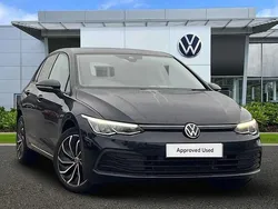Black Used 2022 VW Golf VIII Life Hatchback | £18,491 (Fair price)