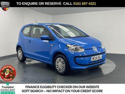 Blue Used 2014 VW up! move up! Hatchback | £5,770 (Fair price)