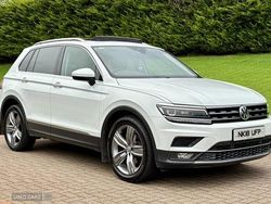 White Used 2018 VW Tiguan SEL SUV | £12,750 (Good price)