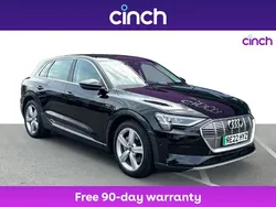 Black Used 2022 Audi e-tron Design SUV | £18,599 (Fair price)