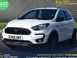 White Used 2018 Ford Ka Plus Active Hatchback | £7,849 (Fair price)