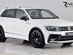 Pure white Used 2020 VW Tiguan R-line SUV | £23,221 (Good price)