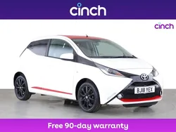 White Used 2018 Toyota Aygo x-press Hatchback | £8,549 (Fair price)