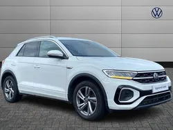 White Used 2022 VW T-Roc R-line SUV | £21,590 (Fair price)