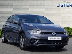 Smokey grey Used 2022 VW Polo R-line Hatchback | £19,490 (A bit pricey)