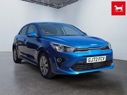 Blue Used 2022 Kia Rio 3 Hatchback | £11,950 (Fair price)