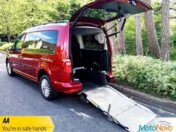 Red Used 2017 VW Caddy Maxi Life S MPV | £13,490 (Good price)