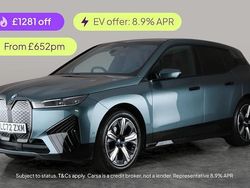 Blue Used 2022 BMW iX M Sport SUV | £37,516 (Super price)